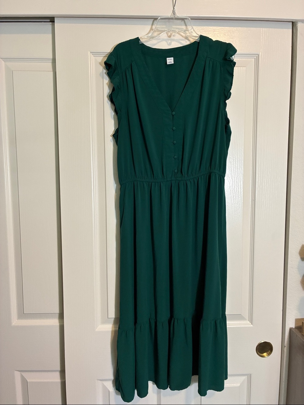 Old Navy forest green dress